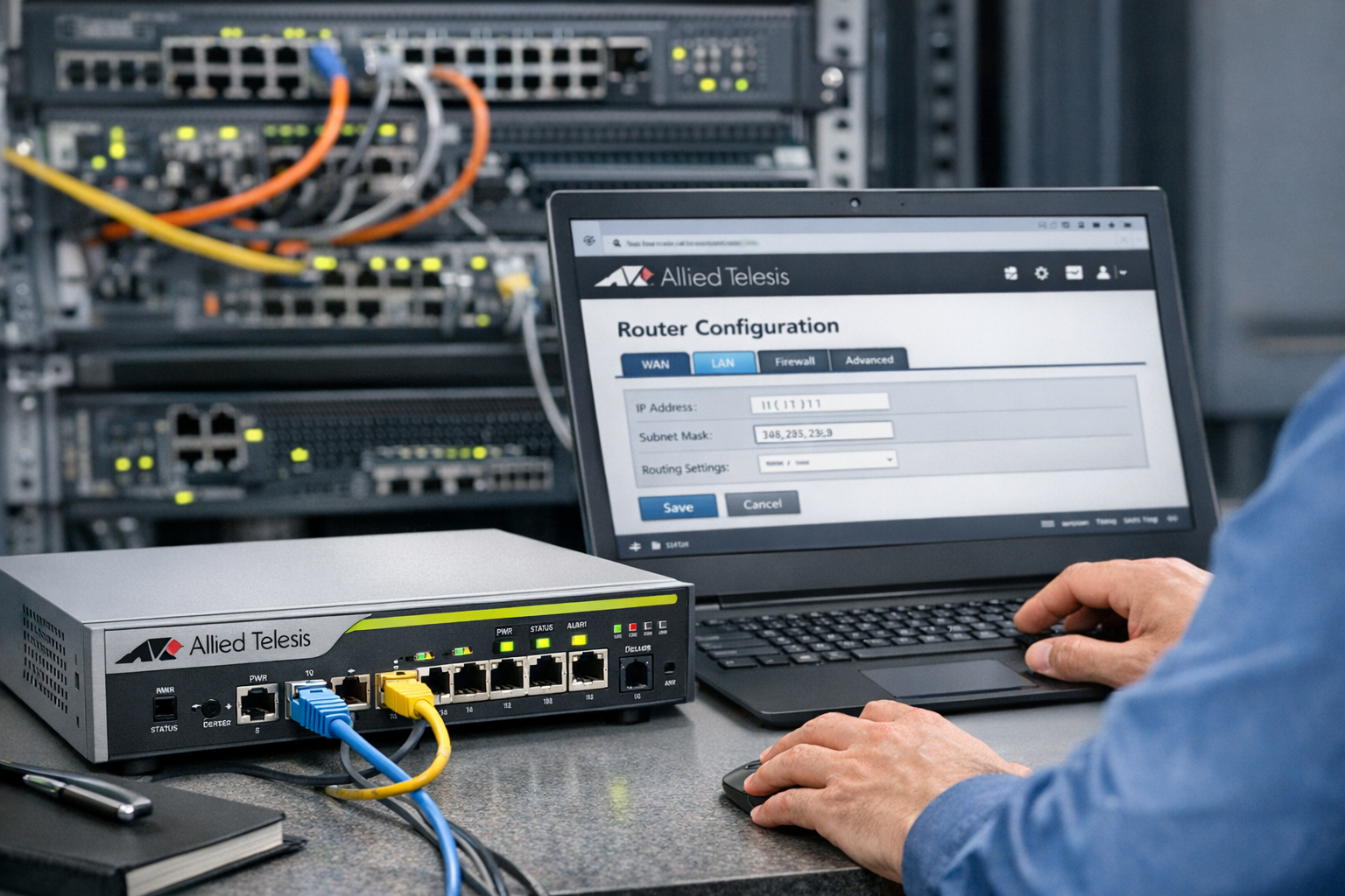 ルーター初期構築時のSNMP設定について
